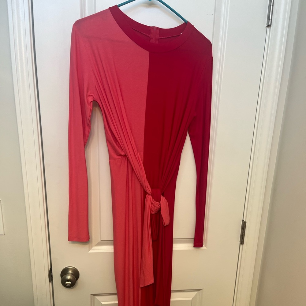 ColorBlock Body-con Maxi Dress - Picture 6 of 6